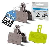 2X Shimano B05S-RX Bremsbeläge Resin Blister Verpackung inkl. MSZweirad Bleed...