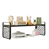 Schreibtisch-Bücherregal mit 3 Ebenen, Büroregal, Stall für Computertisch,...