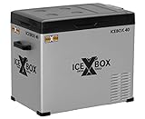 CROSS TOOLS ICEBOX 40, elektrische Kompressor-Kühlbox & Gefrierbox, 40 Liter...