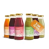 Saftzeit 5-Tages-Fastenkur Bio | 5x 6 Flaschen mit abgestimmten Frucht- und...