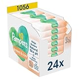 Pampers Harmonie New Baby Feuchttücher, Calendula (24 x 44 stück), den...