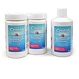 Cristal Körnig - 2X 1,0 kg Aktivsauerstoff Granulat + 1x 1,0 l Aktivsauerstoff...