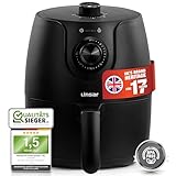 Linsar - Heißluftfritteuse klein - 1,8L - Airfryer mit Timer und...