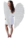 Boland - Engel Federflügel, 120 x 120 cm, Angel, Deko, Weihnachten,...