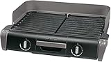 Tefal Elektrogrill Family TG8000 | Tischgrill/BBQ | zwei getrennte Grillroste...