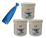 ILODA 6x 250ml Totes-Meersalz-Creme + 1x ILODA Seifenbeutel, Pflegecreme mit...
