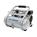 HYUNDAI Silent Kompressor SAC75008 | 8L Kessel | 0.75kW, 9bar | Ansaugleistung...