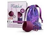 Merula Cup galaxy (violett) - One size Menstruationstasse aus medizinischem...