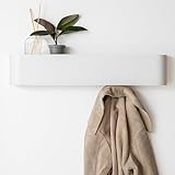 Kazai. Wandgarderobe 'Toke' | Moderne Design-Garderobe mit verdeckten Wandhaken...