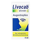 Livocab® direkt Augentropfen (4 ml) | Akuthilfe bei Allergie | Schnelle Hilfe...