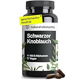 Schwarzer Knoblauch – 45 Kapseln mit je 600mg – Wunderknolle mit...