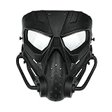 Gunyoo Alien Airsoft Maske Full Face Tactical Maske mit Augenschutz Schlagfest...