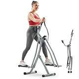 Sunny Health & Fitness Air Walk Crosstrainer für Zuhause, Gelenkschonender...