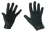 Reithandschuhe Baumwolle Jersey Gr.L schwarz