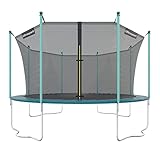 Ultrasport Trampolin Jumper, Grün, 430 cm, 331300000223