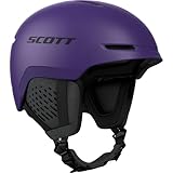 Scott Unisex Track Plus Skihelm, deep Purple, 59-61CM
