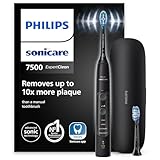 Philips Sonicare ExpertClean 7500 elektrische Zahnbürste, Schallzahnbürste mit...