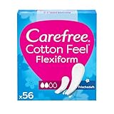 Carefree Slipeinlagen Cotton Feel Flexiform mit Frischeduft, ideal für Slip und...