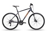 HEAD Unisex – Erwachsene I-Peak 1.0 Crossbike, matt grau/orange, 59