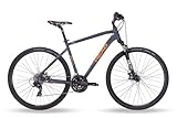 HEAD Herren I-Peak I Crossbike, Grau matt/orange, 50 cm