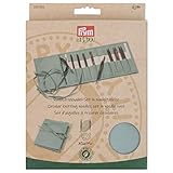 Prym 223802 Rundstricknadel Set Natural | 5 Holznadelpaare (Größen 3,5–8 mm)...