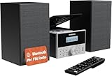 OAKCASTLE HIFI150 Stereoanlage | 5.2 Bluetooth Musikanlage mit DSP-Lautsprechern...