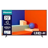 Hisense 70E6KT 178cm (70 Zoll) Fernseher, 4K UHD, HDR, Dolby Vision, Triple...