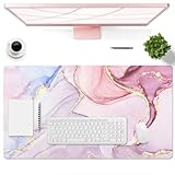 EPriakotu Schreibtischunterlage, 60 x 35cm PU Leder Schreibtischmatte,...