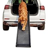 Melko Hunderampe 157,5 x 39,5 x 8,5 cm Kunststoff Hundetreppe mit...