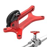 Ruaizel Tragbarer Rohrschraubstock, 0.3-3.8 cm Rohrschraubstock, Rohrschelle...