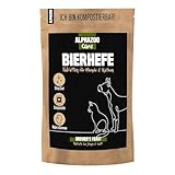 alphazoo Bierhefe-Tabletten für Hunde, Katzen & Nager 120 STK. I Fellpflege...