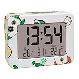 TFA Dostmann Kinder Wecker digital Rocket, 60.2044.42, mit Raketenmotiv, für...