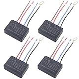 4 Stück Touch lichtschalter, Touchdimmer Lichtschalter Touch,...
