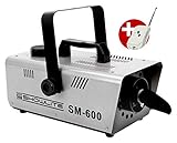 Showlite SM-600 Schneemaschine 600W mit Funk-Fernbedienung (30 m³/min...