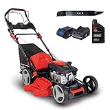 Scheppach MS173-51E Benzin Rasenmäher - 51cm Schnittbreite | E-Start |...