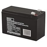EMOS - Wartungsfreier Bleiakku - 12V 7,2Ah - AGM Batterie - Faston 6,3mm...