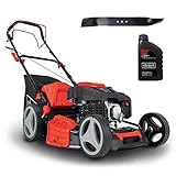 Scheppach Benzin Rasenmäher MS225-53 mit Radantrieb | 53cm Schnittbreite | 65L...