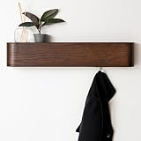 Kazai. Wandgarderobe 'Toke' | Moderne Design-Garderobe mit verdeckten Wandhaken...