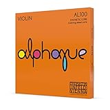 Thomastik 633485 Saiten für Violine ALPHAYUE Nylonkern, Satz 4/4 medium Mensur...