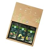 LEBENSBAUM Geschenkset Bio Herkunftskaffee ganze Bohne, Bio Kaffee Set aus...