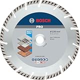 Bosch 1x PRO Multi Material Diamanttrennscheiben für 22,23‑mm-Bohrung und...