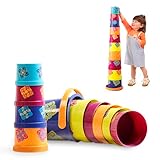 B. Toys – 10 Stapelbecher Baby – buntes Stapelspiel – Kinderzimmer,...