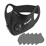 Powzdi Staubmaske Sport Maske Fahrradmaske Atemmaske trainingsmaske...