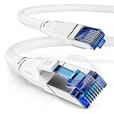 CSL - 3m Netzwerkkabel CAT 8 - LAN Kabel Patchkabel - CAT8.1 High Speed Gigabit...