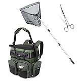 Zite Fishing Angel-Zubehör-Set | Multi-Angel-Koffer-Rucksack | 4 Tackleboxen im...
