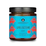 Ankerkraut Grill & Steak Sauce, für Barbecue, Fleisch, Saucen-Liebe im Glas...
