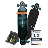 Sporterra Longboard [Weihnachts-Angebot] - Longboard Erwachsene und Jugendliche...