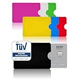 AntiSpyShop 7X RFID Schutzhüllen, TÜV geprüft, NFC Blocker - Kreditkarte,...