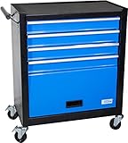 Güde 40879 Werkstattwagen GW 4.1 (4 Schubladen, belastbar bis 75 kg, Metall,...