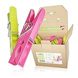 Luna® Wäscheklammern Plastik 50 Stück - Made in Austria - Wäscheklammer aus...